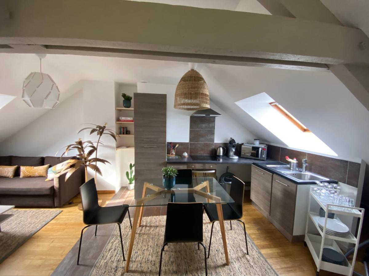 אמיינס Appartement Hyper Centre Cathedrale Avec Parking Gratuit מראה חיצוני תמונה